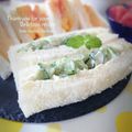 inyako's cooksnap of when they made きゅうりオンリー でもウマいサンドイッチ.