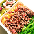 DORA＊DORA's cooksnap of when they made 簡単✩あまぁい合挽きそぼろ♡♡.