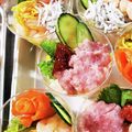 黒のﾜﾝﾋﾟｰｽ's cooksnap of when they made 誕生日、記念日に簡単カップ寿司.