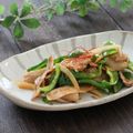 まろんかふぇ's cooksnap of when they made 楽うま♡豚バラとピーマンの甘辛みそ炒め.