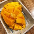 IKUSHIO's cooksnap of when they made 簡単！マンゴーの飾り切り.