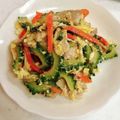 megumegu02's cooksnap of when they made 子どもが喜ぶ♪ゴーヤチャンプル.