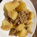 KUUUUUUMIN's cooksnap of when they made じゃがいもの味噌はちみつそぼろ煮.