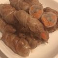♦︎くぅ〜こ♦︎'s cooksnap of when they made 照りっと甘辛ジューシー♪根菜の肉巻き.