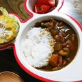 ごはん好きパンも好き's cooksnap of when they made 夏休みに！時短☆豚こまカレー.