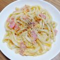 ＊なぁ＊'s cooksnap of when they made 簡単❗カルボナーラうどん.