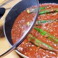 ruris7's cooksnap of when they made オクラのキーマカレー.