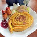 TomoGoQoo's cooksnap of when they made パンの耳で☆ロールフレンチトースト.