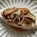 chisa−ri's cooksnap of when they made 簡単　なすとみょうが大葉のごま和え.