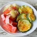 さくらん餅's cooksnap of when they made ズッキーニのチーズ醤油焼き.