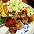 あーちぃのさりまん's cooksnap of when they made ミニトマトの豚肉巻き串焼きニンニク風味.