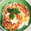 horseland's cooksnap of when they made らくらく～カツ丼♪.
