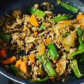 HaMessi's cooksnap of when they made 茄子とひき肉のスパイス炒め.