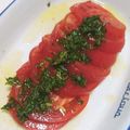 クック083103☆'s cooksnap of when they made シソ香る、トマトサラダ.