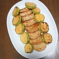 hitopin3's cooksnap of when they made 長芋とズッキーニのバター醤油焼き.