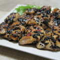 caramel-cookie's cooksnap of when they made *黒ゴマ*しょうが焼き*.