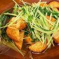 mayu2727☆'s cooksnap of when they made 煮るだけ簡単✿水菜とさつま揚げの煮びたし.