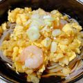 maoバァバ's cooksnap of when they made ■えび天かすの卵とじそば■.
