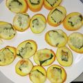 さいれん２合's cooksnap of when they made 時短!!黄色ズッキーニの大葉チーズ.