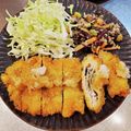 yuki★haru's cooksnap of when they made 梅大葉入り♪おろしミルフィーユ豚カツ.