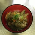 クックbgty☆'s cooksnap of when they made 牛ごぼうの食べるスープ♪.