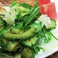 さゆとまみ's cooksnap of when they made ゴーヤの和風サラダ.