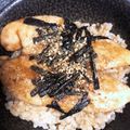 ForestGump's cooksnap of when they made 鶏のササミの蒲焼丼.
