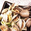 k☆mao's cooksnap of when they made ホンビノス貝（白ハマグリ）のガリバタ蒸し.