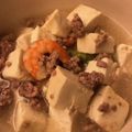 　青空大好き's cooksnap of when they made えびとオクラの塩麻婆豆腐.