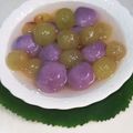 プルンバゴ's cooksnap of when they made 紫芋白玉ポンチ.