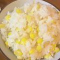 harutop's cooksnap of when they made 酒と美味しい塩で作る★とうもろこしごはん.