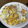 なるこォ's cooksnap of when they made 簡単★焼肉のたれで！合い挽肉のそぼろ丼♡.