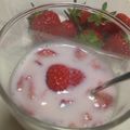 グリーン★彡's cooksnap of when they made いちごみるく.