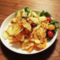 ハチワレねこ's cooksnap of when they made にんじんとポテチのサラダ.