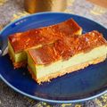 えびチ's cooksnap of when they made スティック 抹茶 マーブル チーズケーキ.