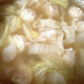 春美姫's cooksnap of when they made 我が家の定番☆白菜と鶏肉団子のスープ♪.