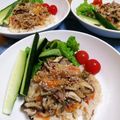 クックI7I5L1☆'s cooksnap of when they made 炊飯器ごはんとおかず♪炊き込みプルコギ飯.
