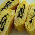 花いちもん's cooksnap of when they made ◆味のり『極』で、うずまき卵焼き◆.