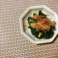 yesmama's cooksnap of when they made つるむらさきと油揚げの炒め物☆鰹節かけ.