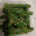 クックMUL99B☆'s cooksnap of when they made 娘に伝えたい＊簡単♪いんげんの胡麻和え＊.