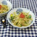 みかかめ's cooksnap of when they made 簡単！もやしのお浸し～大葉わさび醤油♡♡.