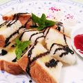 クックHG9V8Y☆'s cooksnap of when they made ホイップクリーム消費★簡単チョコトースト.