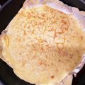 きびかな's cooksnap of when they made ふわもち具なし！長芋焼き☆お好み焼き風.