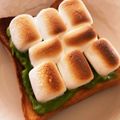 oyuking's cooksnap of when they made アボカド☆マシュマロトースト.