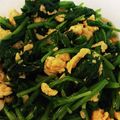 なち時雨＠'s cooksnap of when they made ♪ほうれん草と炒り卵の簡単和え物♪.