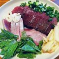 さすらい's cooksnap of when they made ＴＨＥ男の　薬味が命＊鰹のたたき居酒屋風.
