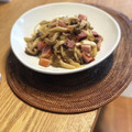 まるこ's cooksnap of when they made 簡単♪ベーコンときのこの和風パスタ.