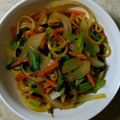 linhua's cooksnap of when they made 焼き肉のタレで♪♪ビビンバ風焼きそば♪♪.