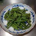 ままナポリ's cooksnap of when they made インゲン豆のガーリックバター炒め.