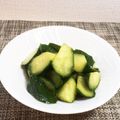horseland's cooksnap of when they made きゅうりの中華和え.